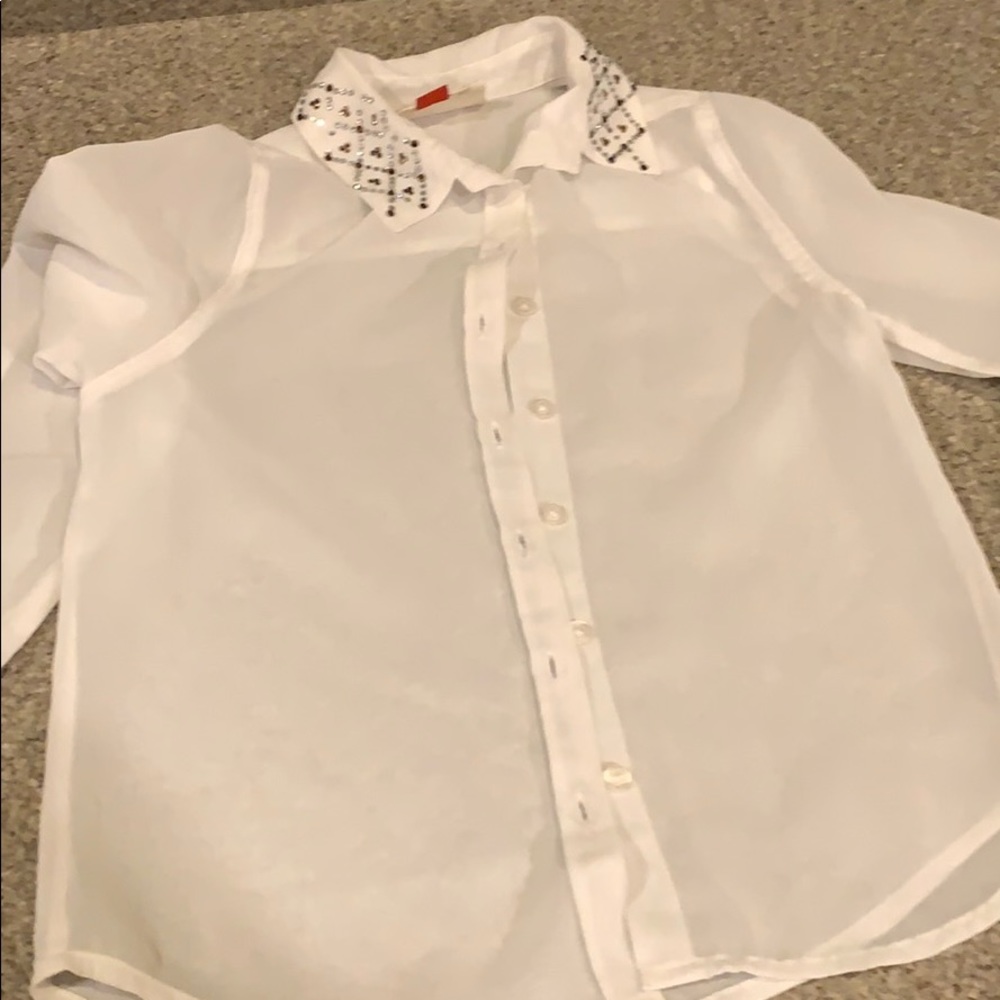 Girls Sheer shirt